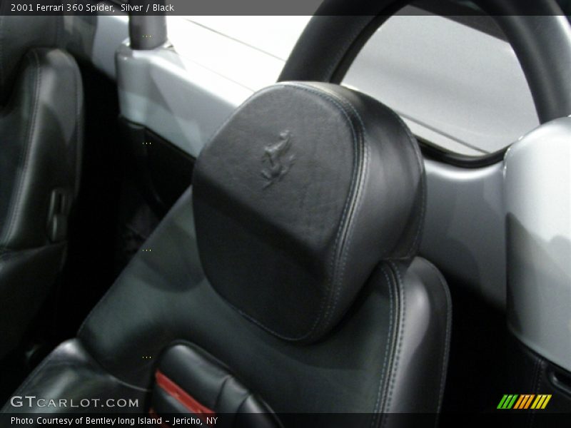 Silver / Black 2001 Ferrari 360 Spider