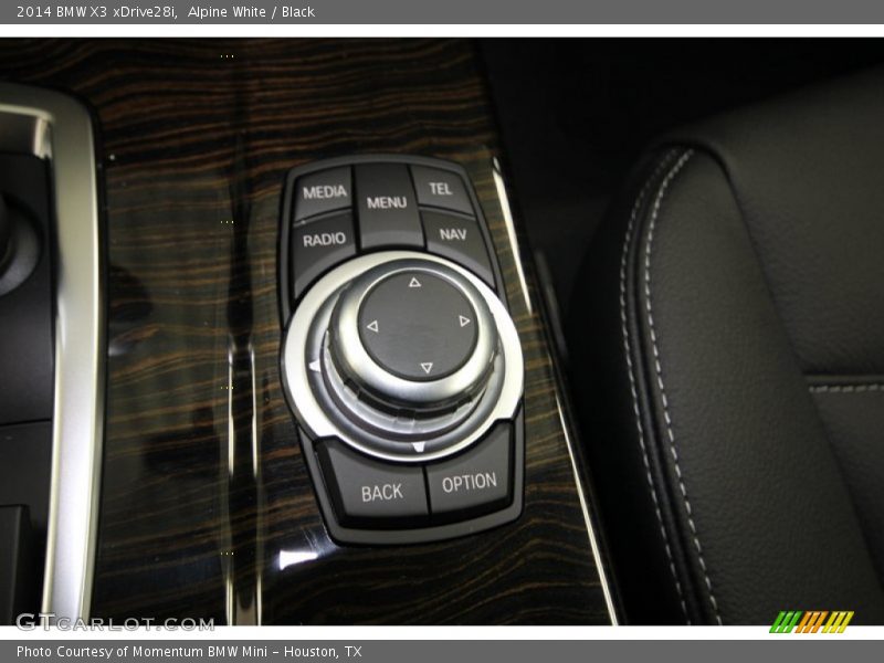 Controls of 2014 X3 xDrive28i