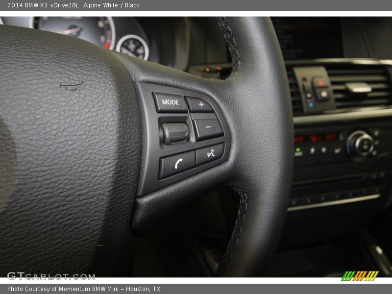 Controls of 2014 X3 xDrive28i