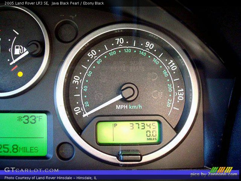 Java Black Pearl / Ebony Black 2005 Land Rover LR3 SE