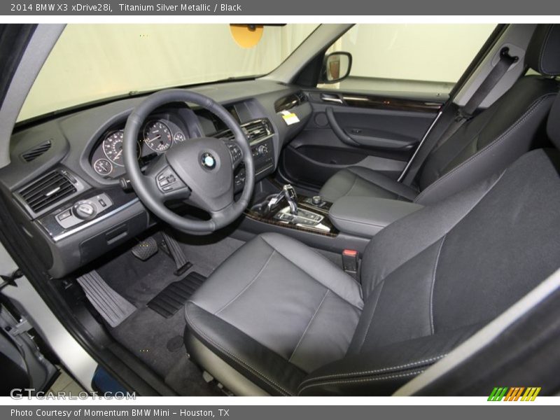  2014 X3 xDrive28i Black Interior