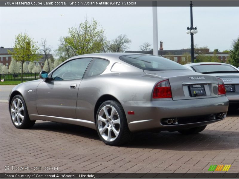 Grigio Nuvolari Metallic (Grey) / Sabbia 2004 Maserati Coupe Cambiocorsa