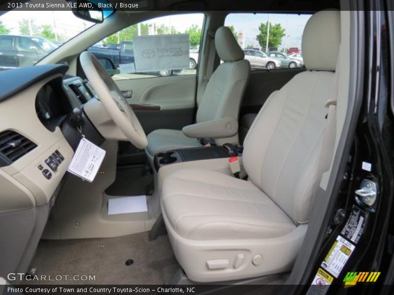 Black / Bisque 2013 Toyota Sienna XLE AWD