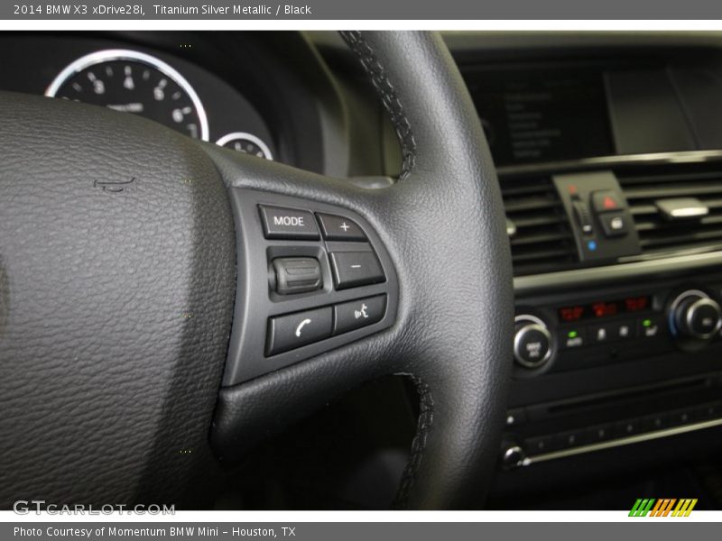 Controls of 2014 X3 xDrive28i