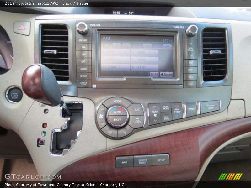 Black / Bisque 2013 Toyota Sienna XLE AWD