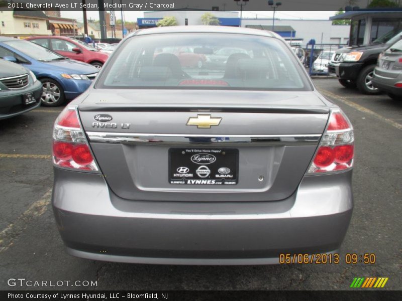 Medium Gray / Charcoal 2011 Chevrolet Aveo LT Sedan