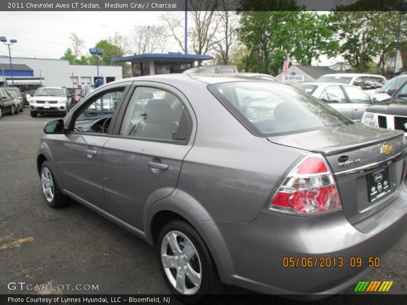 Medium Gray / Charcoal 2011 Chevrolet Aveo LT Sedan