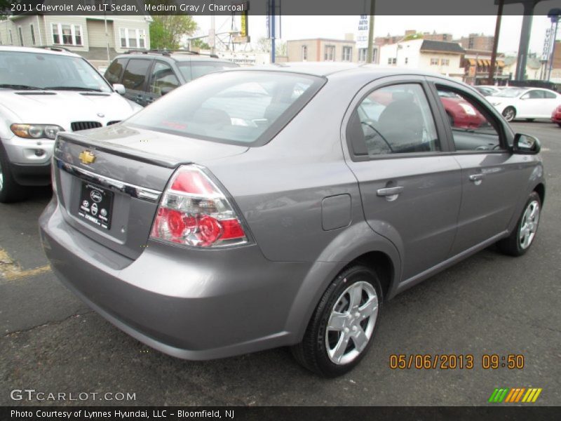 Medium Gray / Charcoal 2011 Chevrolet Aveo LT Sedan