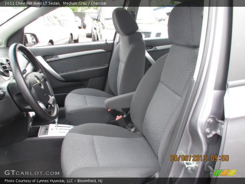 Medium Gray / Charcoal 2011 Chevrolet Aveo LT Sedan