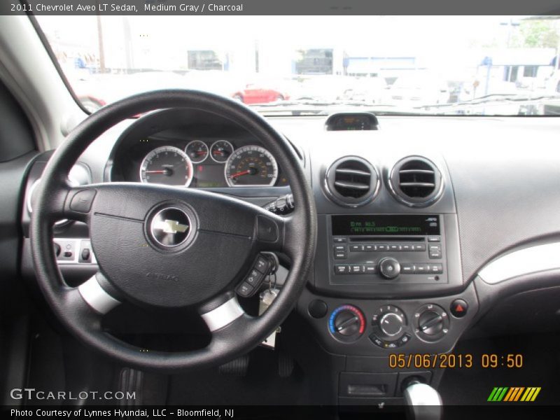 Medium Gray / Charcoal 2011 Chevrolet Aveo LT Sedan