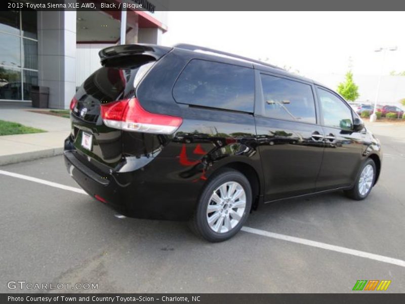 Black / Bisque 2013 Toyota Sienna XLE AWD