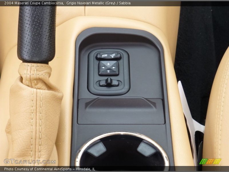 Controls of 2004 Coupe Cambiocorsa