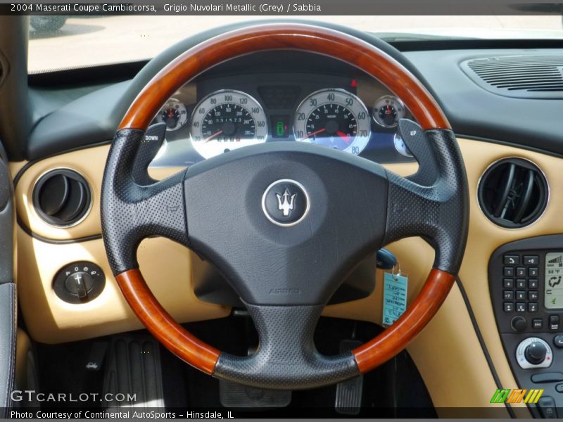  2004 Coupe Cambiocorsa Steering Wheel