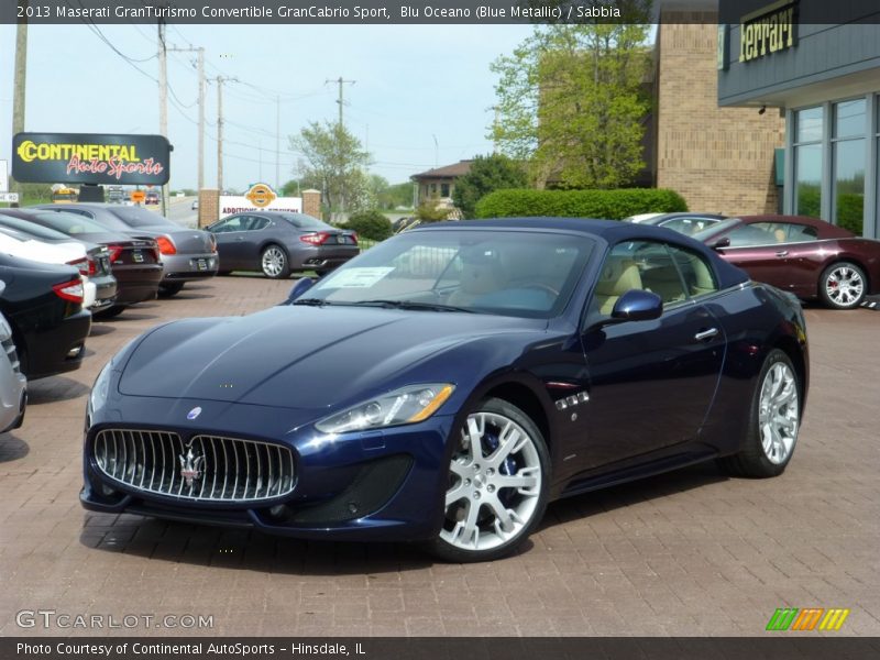 Front 3/4 View of 2013 GranTurismo Convertible GranCabrio Sport