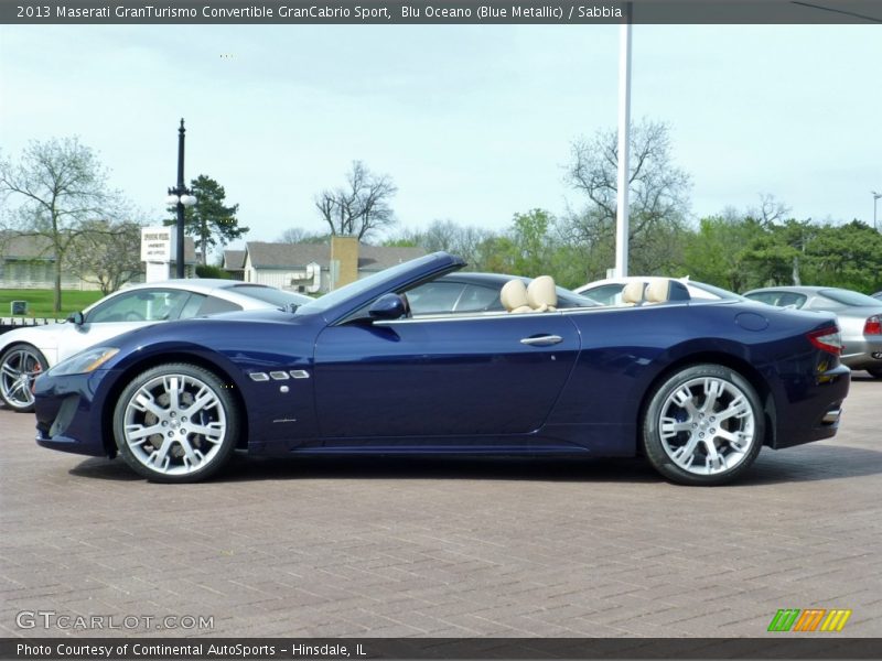  2013 GranTurismo Convertible GranCabrio Sport Blu Oceano (Blue Metallic)