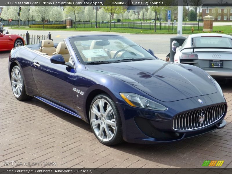 Front 3/4 View of 2013 GranTurismo Convertible GranCabrio Sport