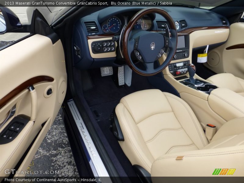  2013 GranTurismo Convertible GranCabrio Sport Sabbia Interior