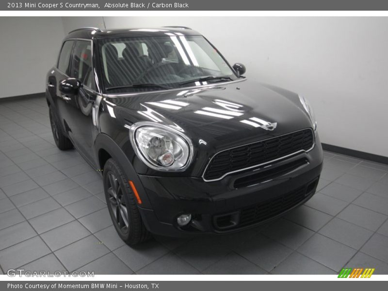 Absolute Black / Carbon Black 2013 Mini Cooper S Countryman