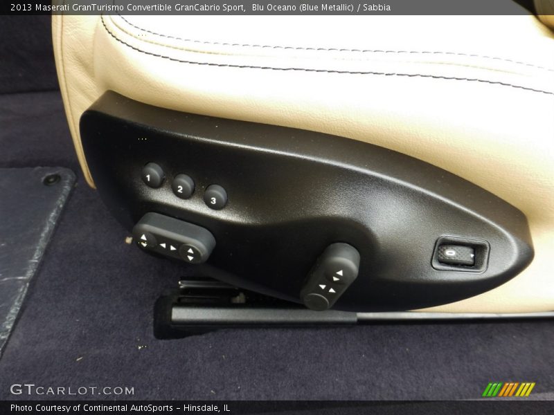 Front Seat of 2013 GranTurismo Convertible GranCabrio Sport