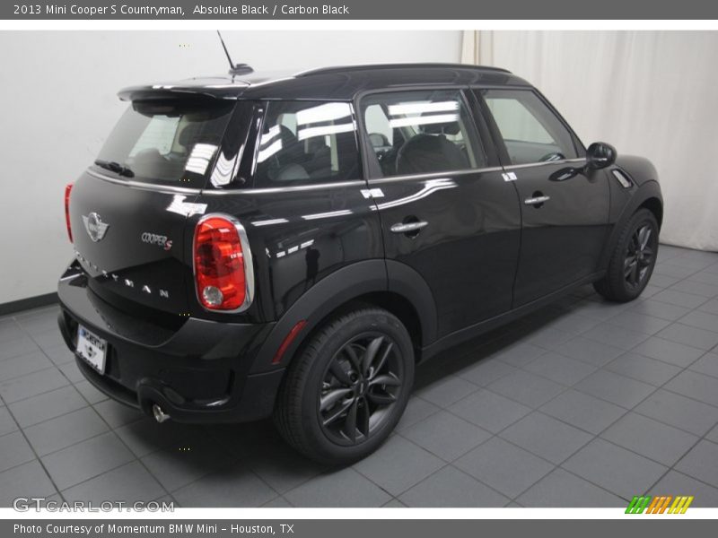 Absolute Black / Carbon Black 2013 Mini Cooper S Countryman