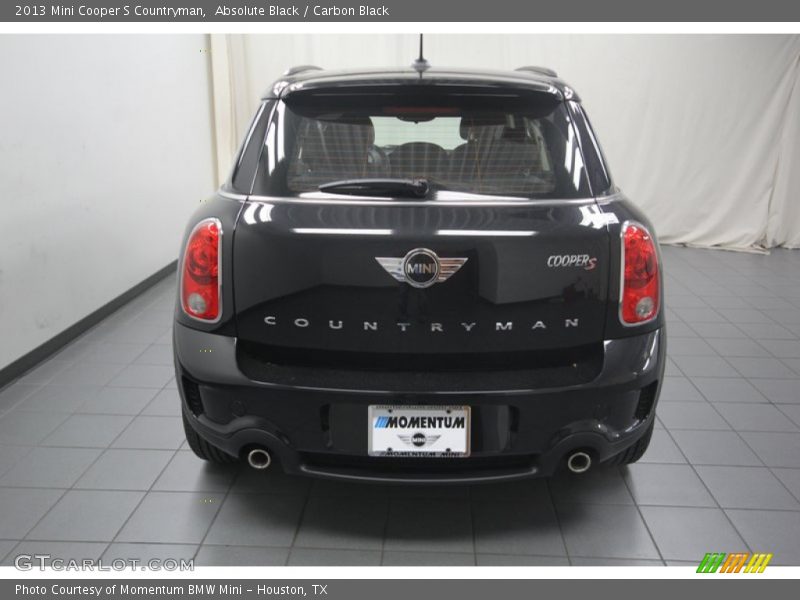 Absolute Black / Carbon Black 2013 Mini Cooper S Countryman