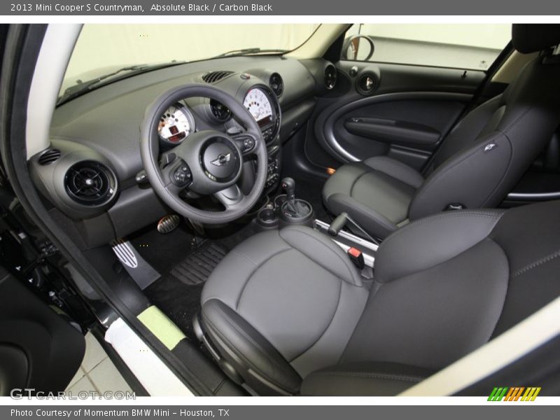 Absolute Black / Carbon Black 2013 Mini Cooper S Countryman