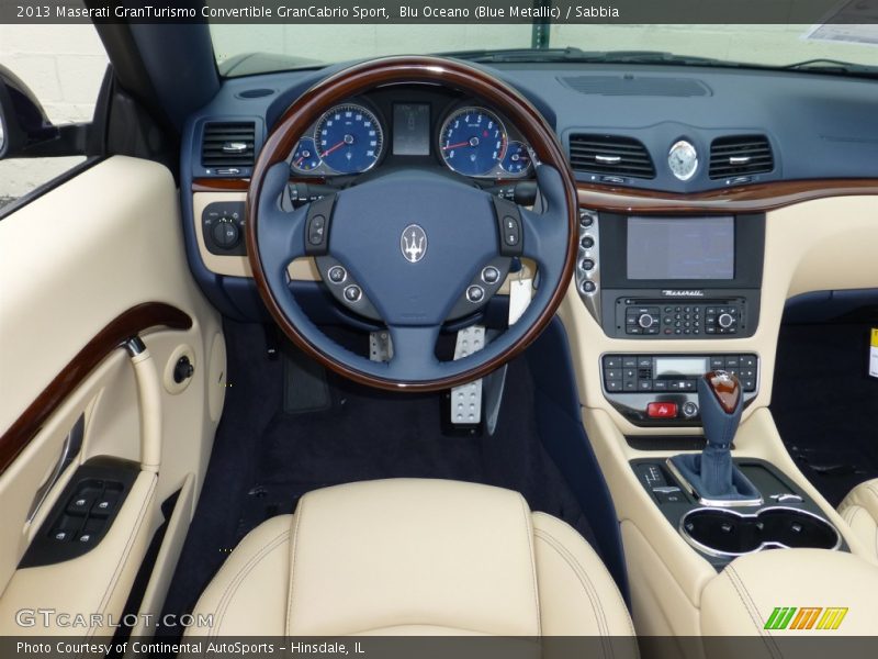 Dashboard of 2013 GranTurismo Convertible GranCabrio Sport