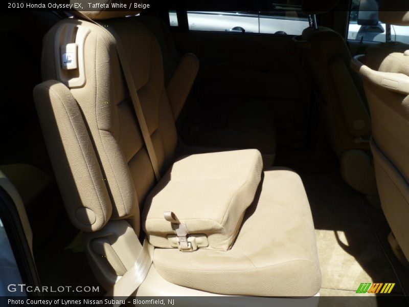 Taffeta White / Beige 2010 Honda Odyssey EX