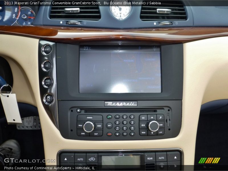 Controls of 2013 GranTurismo Convertible GranCabrio Sport