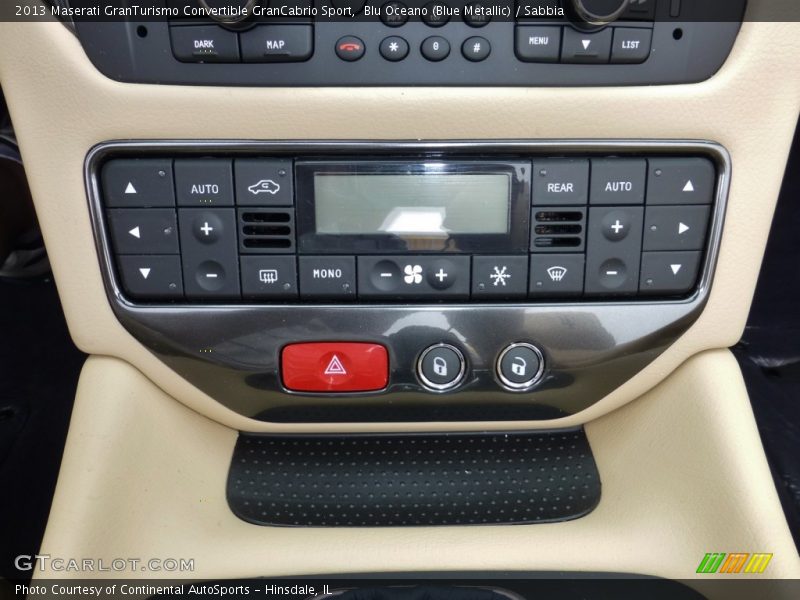 Controls of 2013 GranTurismo Convertible GranCabrio Sport