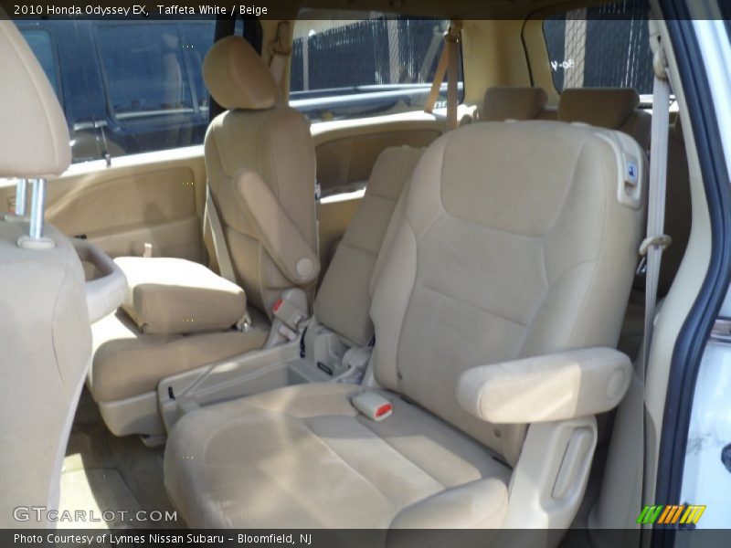 Taffeta White / Beige 2010 Honda Odyssey EX