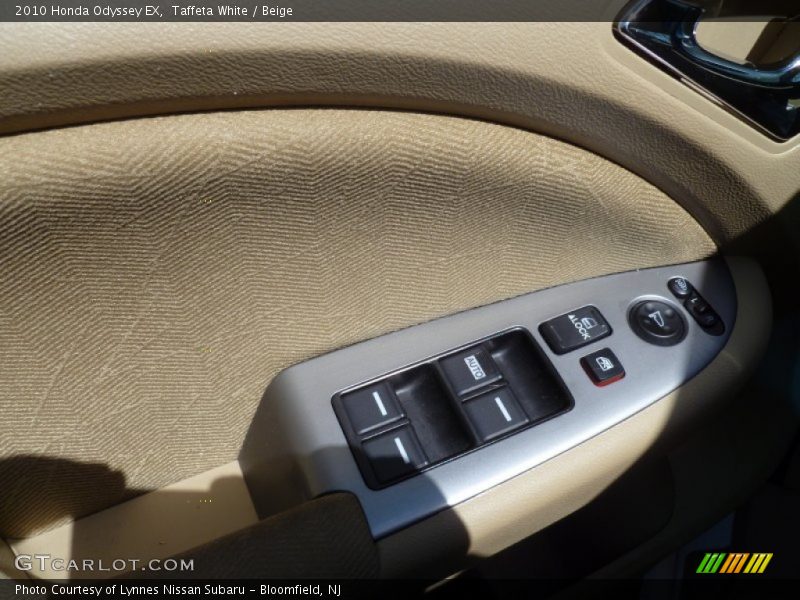 Taffeta White / Beige 2010 Honda Odyssey EX