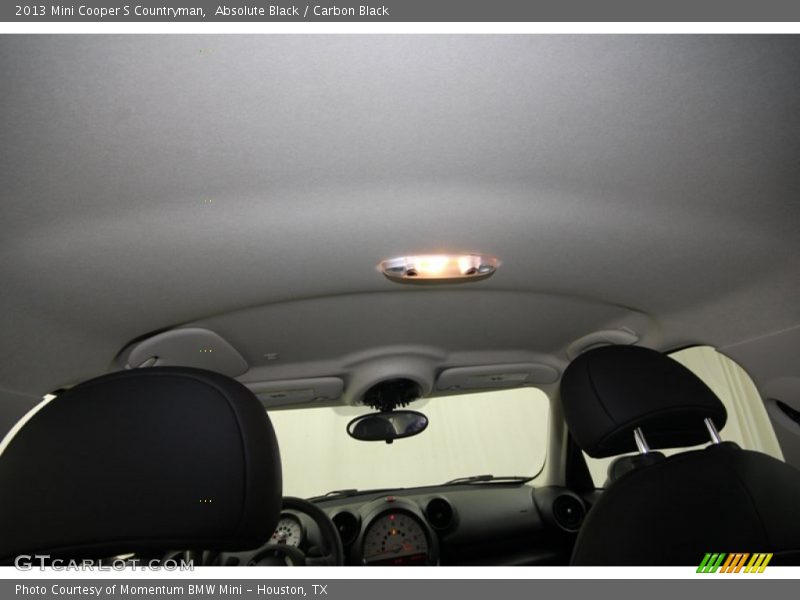 Absolute Black / Carbon Black 2013 Mini Cooper S Countryman