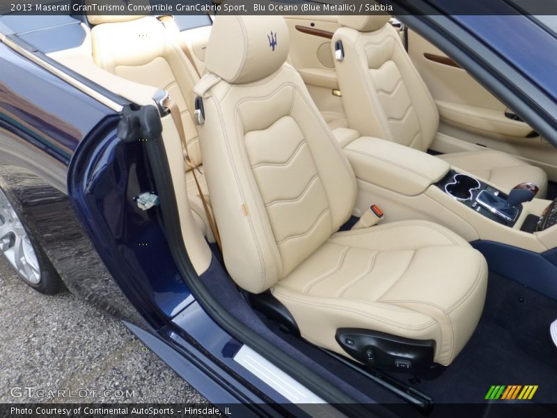 Front Seat of 2013 GranTurismo Convertible GranCabrio Sport