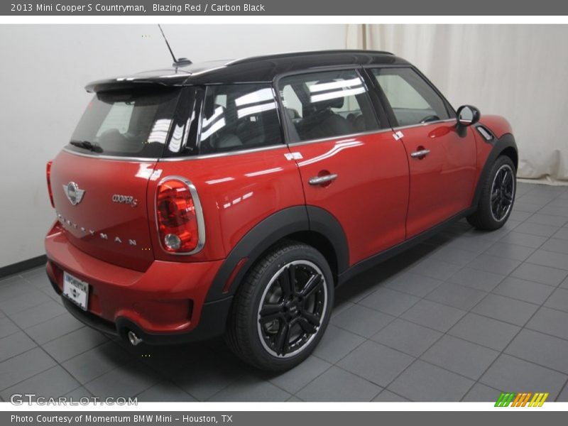 Blazing Red / Carbon Black 2013 Mini Cooper S Countryman
