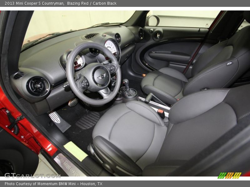 Blazing Red / Carbon Black 2013 Mini Cooper S Countryman