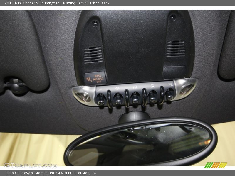 Blazing Red / Carbon Black 2013 Mini Cooper S Countryman