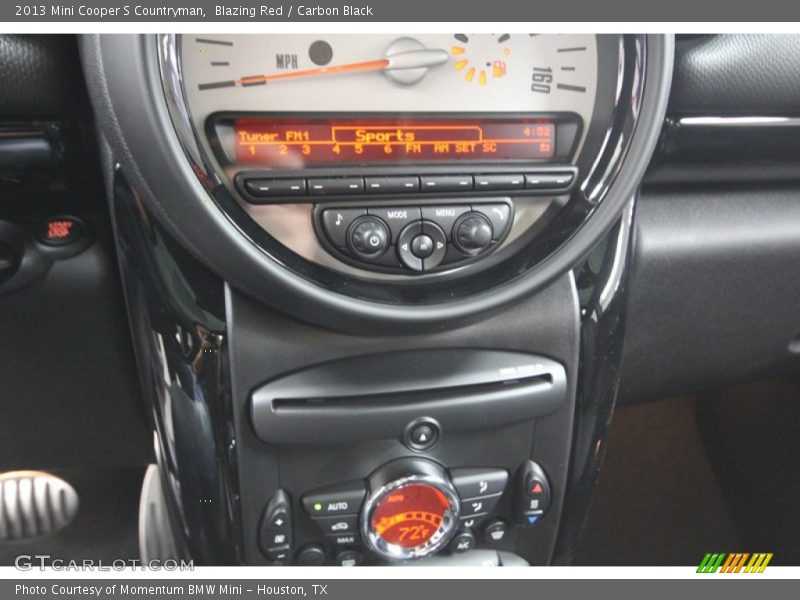 Blazing Red / Carbon Black 2013 Mini Cooper S Countryman