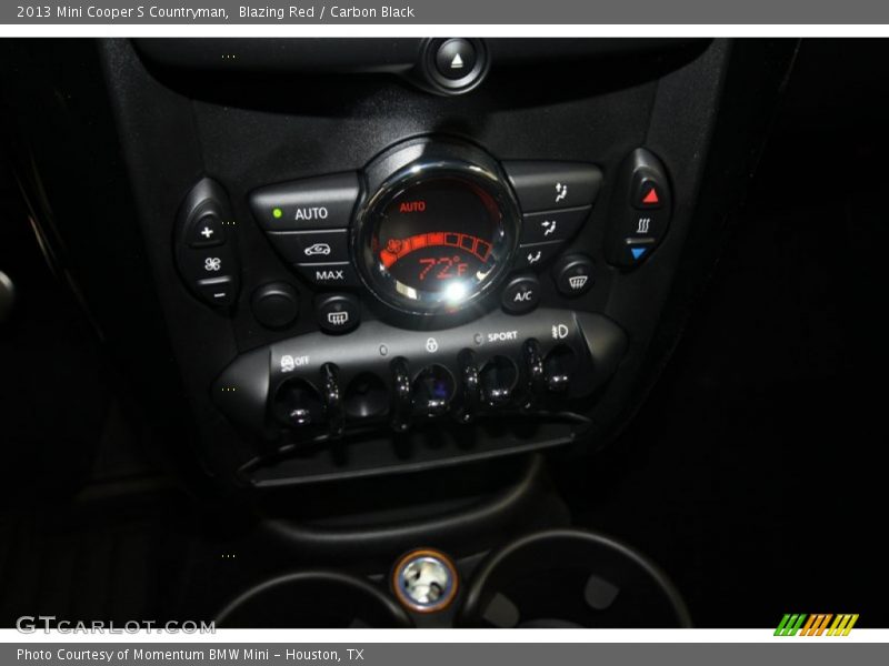 Blazing Red / Carbon Black 2013 Mini Cooper S Countryman