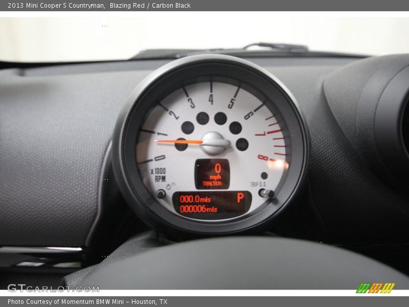 Blazing Red / Carbon Black 2013 Mini Cooper S Countryman
