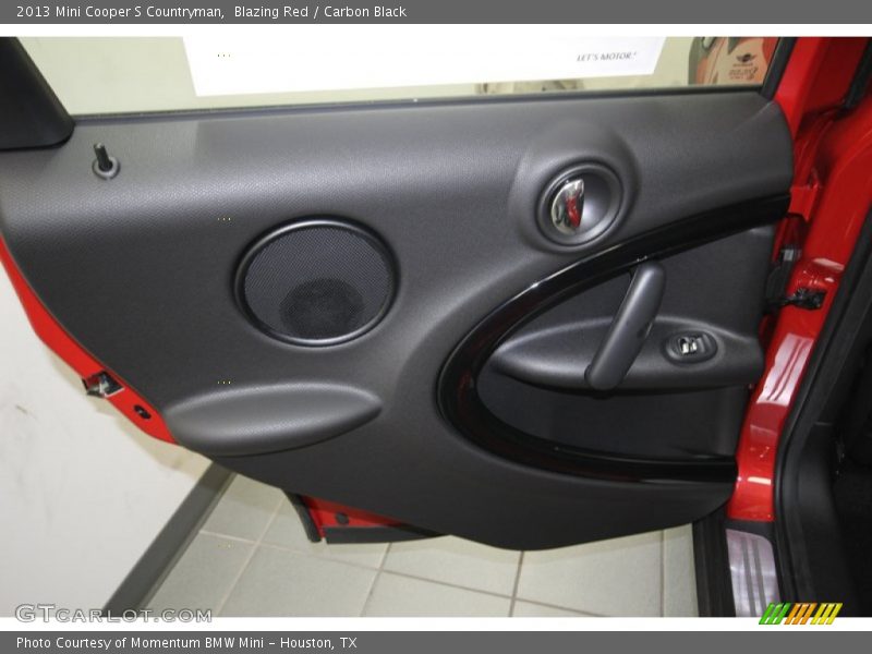 Blazing Red / Carbon Black 2013 Mini Cooper S Countryman