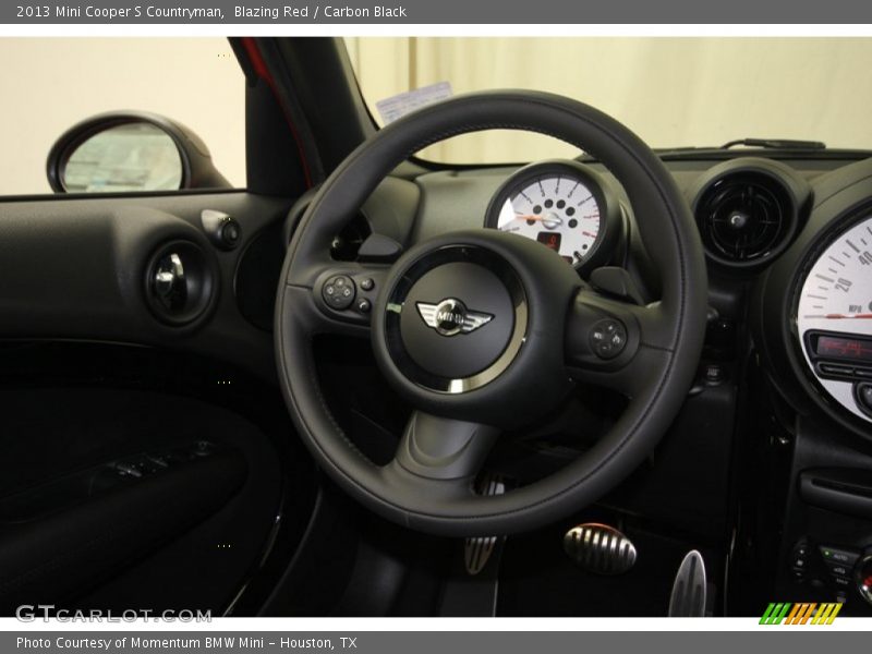 Blazing Red / Carbon Black 2013 Mini Cooper S Countryman