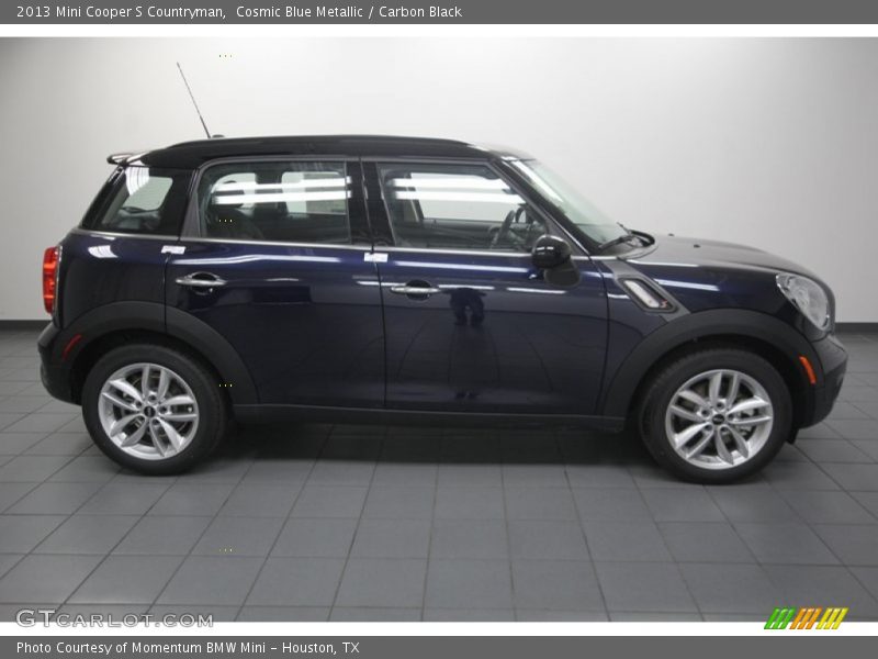 Cosmic Blue Metallic / Carbon Black 2013 Mini Cooper S Countryman
