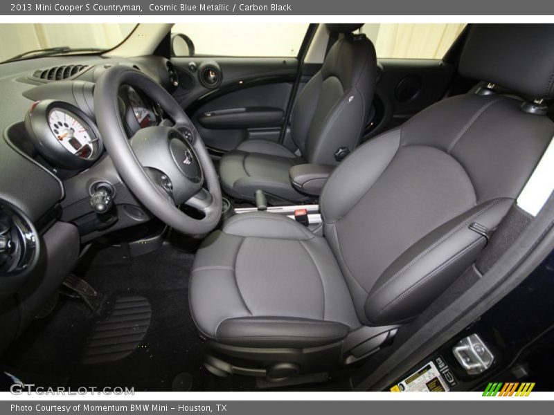 Cosmic Blue Metallic / Carbon Black 2013 Mini Cooper S Countryman