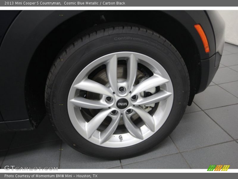 Cosmic Blue Metallic / Carbon Black 2013 Mini Cooper S Countryman