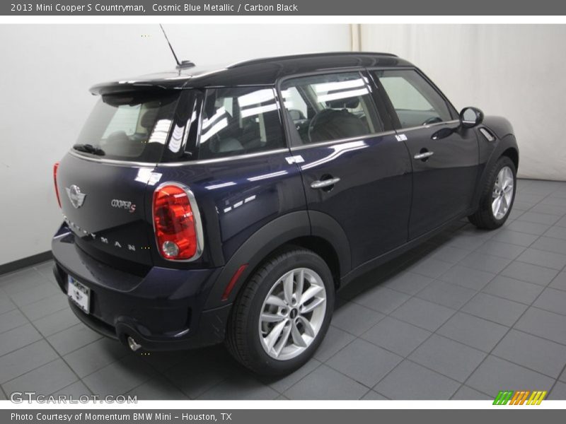 Cosmic Blue Metallic / Carbon Black 2013 Mini Cooper S Countryman