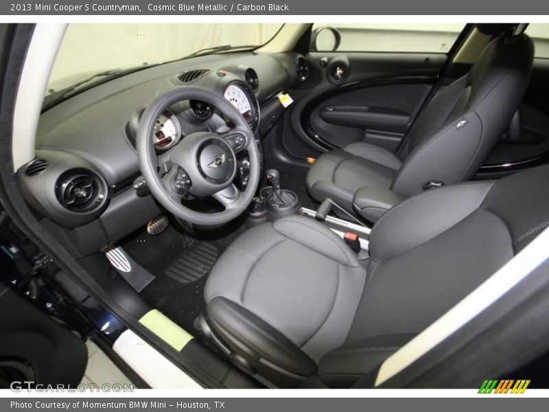 Cosmic Blue Metallic / Carbon Black 2013 Mini Cooper S Countryman