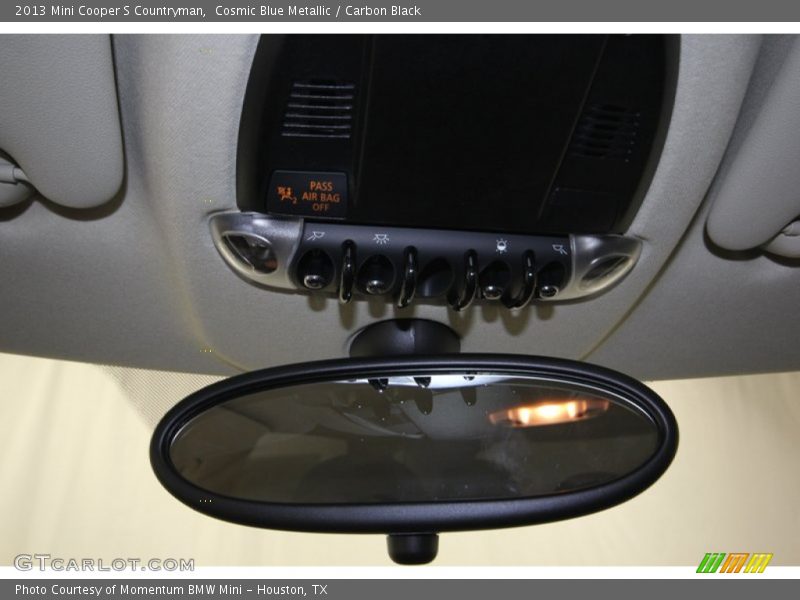 Cosmic Blue Metallic / Carbon Black 2013 Mini Cooper S Countryman