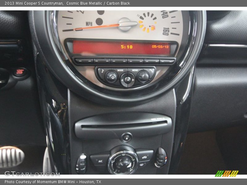 Cosmic Blue Metallic / Carbon Black 2013 Mini Cooper S Countryman