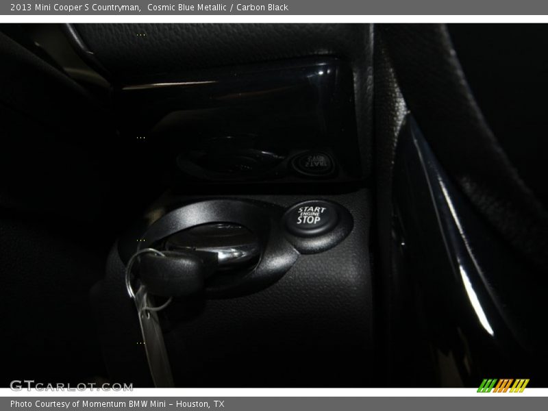 Cosmic Blue Metallic / Carbon Black 2013 Mini Cooper S Countryman